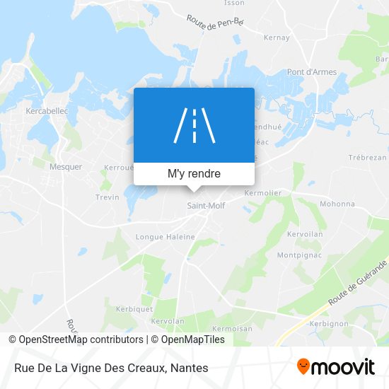 Rue De La Vigne Des Creaux plan