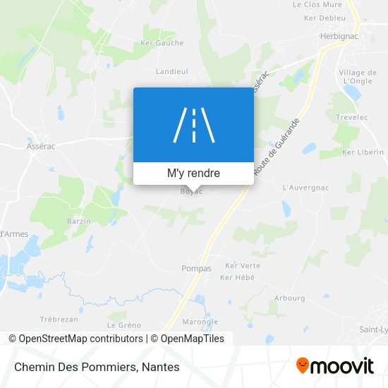 Chemin Des Pommiers plan