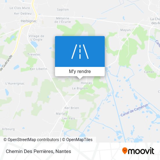 Chemin Des Perrières plan