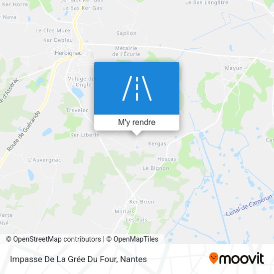 Impasse De La Grée Du Four plan