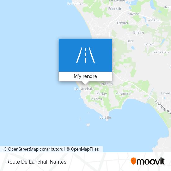 Route De Lanchal plan