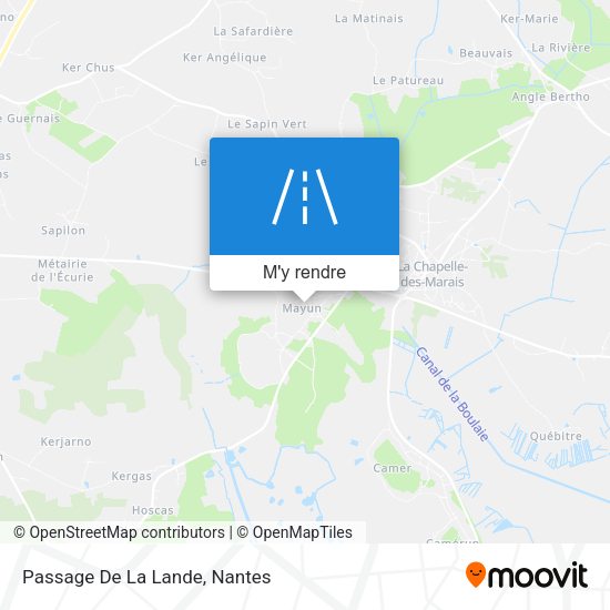 Passage De La Lande plan