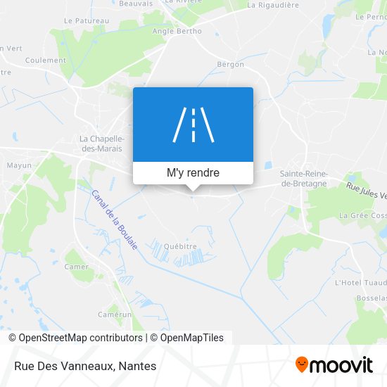 Rue Des Vanneaux plan