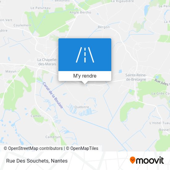 Rue Des Souchets plan