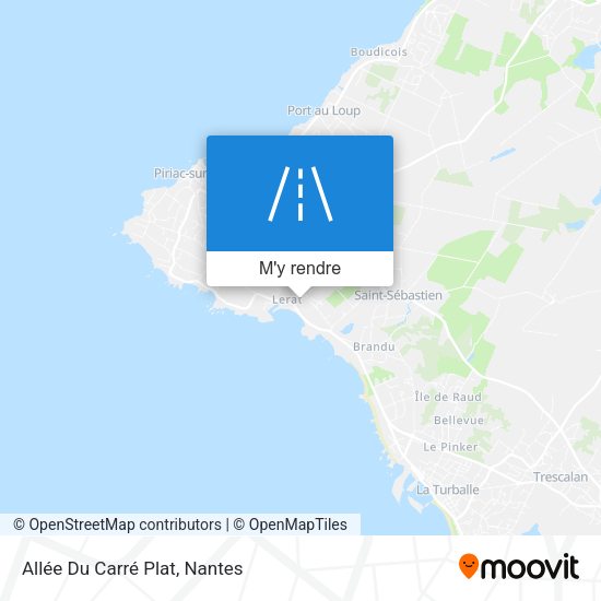 Allée Du Carré Plat plan