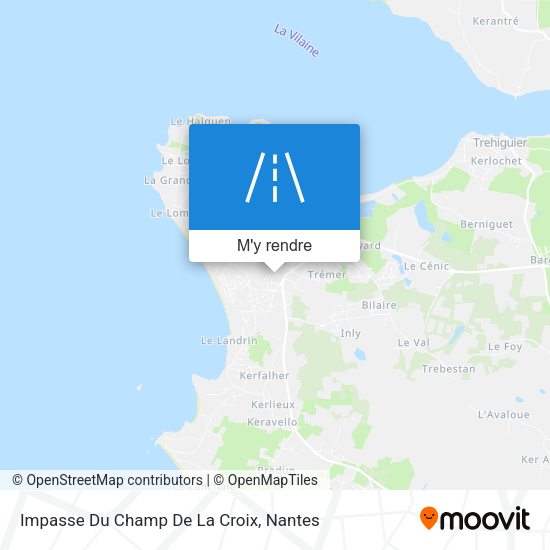 Impasse Du Champ De La Croix plan
