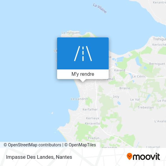 Impasse Des Landes plan