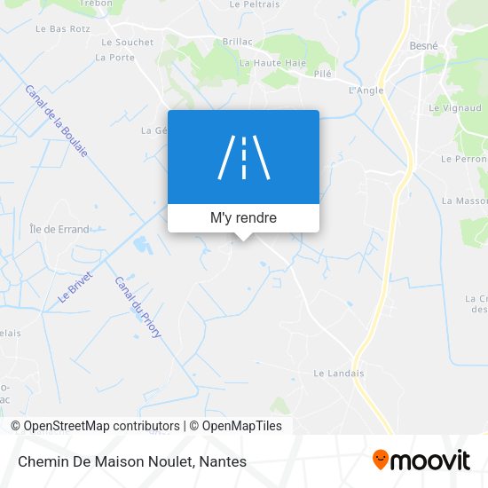 Chemin De Maison Noulet plan