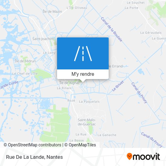 Rue De La Lande plan