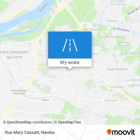 Rue Mary Cassatt plan