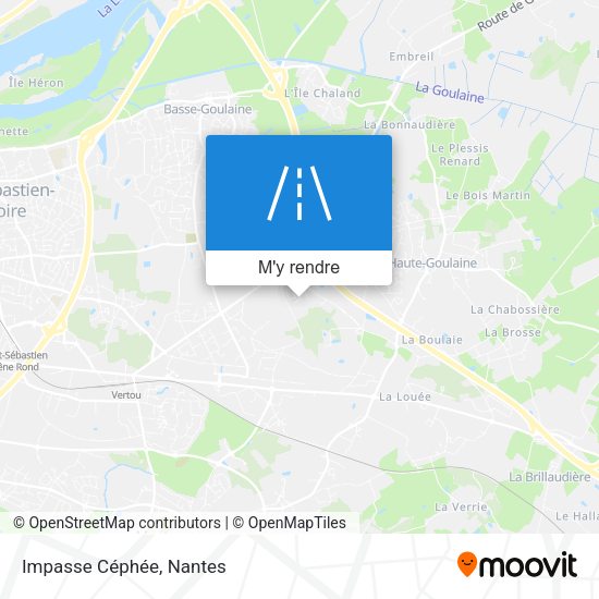 Impasse Céphée plan