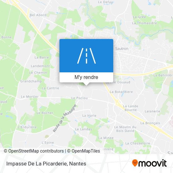 Impasse De La Picarderie plan