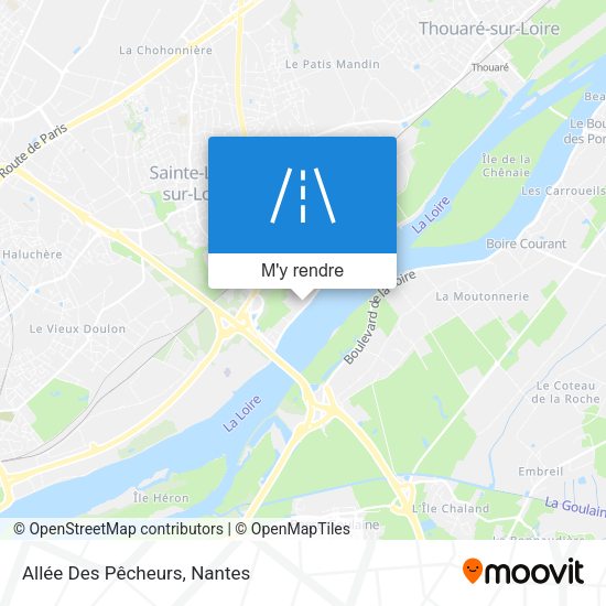 Allée Des Pêcheurs plan