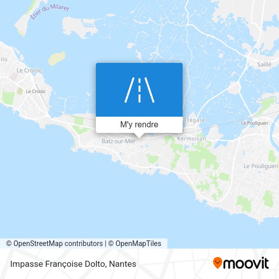Impasse Françoise Dolto plan