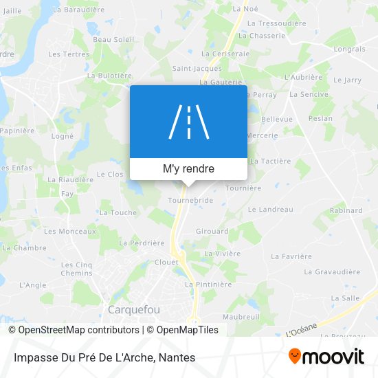 Impasse Du Pré De L'Arche plan