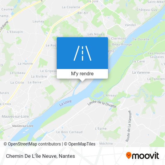 Chemin De L'Île Neuve plan