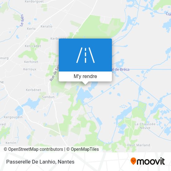 Passerelle De Lanhio plan