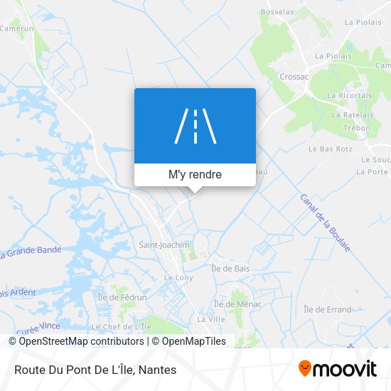 Route Du Pont De L'Île plan