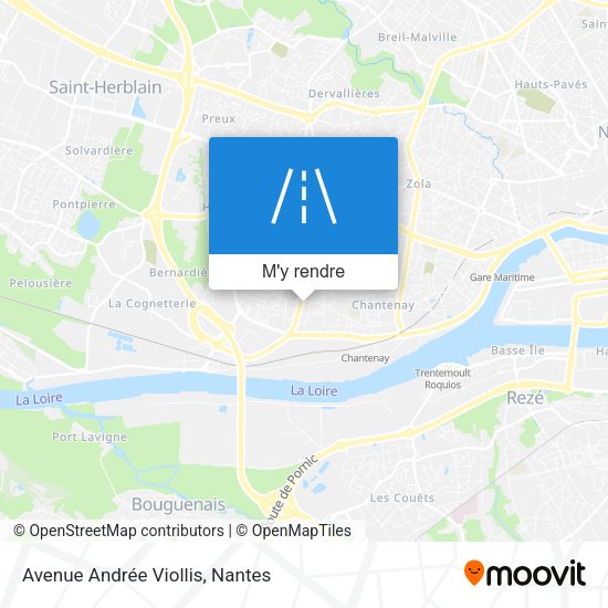Avenue Andrée Viollis plan