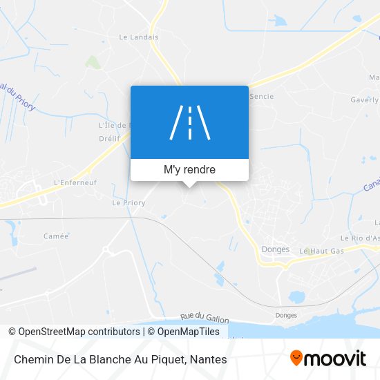 Chemin De La Blanche Au Piquet plan