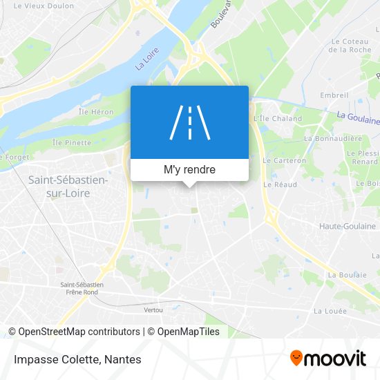Impasse Colette plan