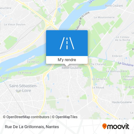 Rue De La Grillonnais plan