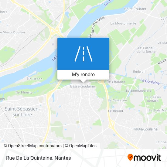 Rue De La Quintaine plan