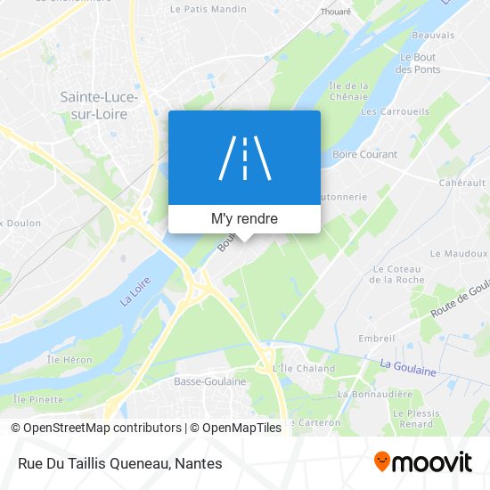 Rue Du Taillis Queneau plan