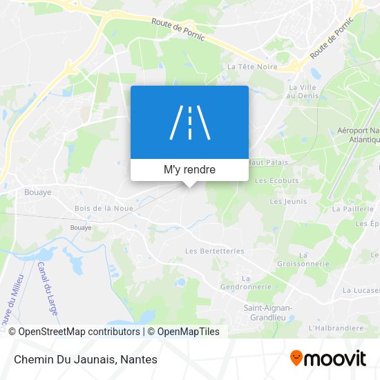Chemin Du Jaunais plan