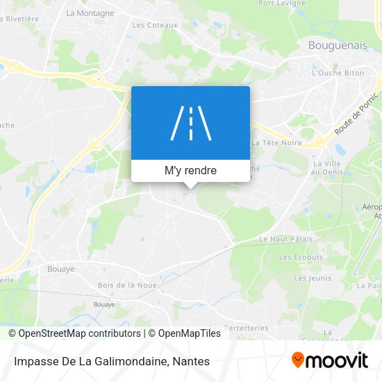 Impasse De La Galimondaine plan