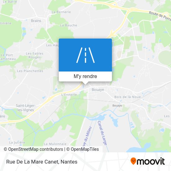 Rue De La Mare Canet plan