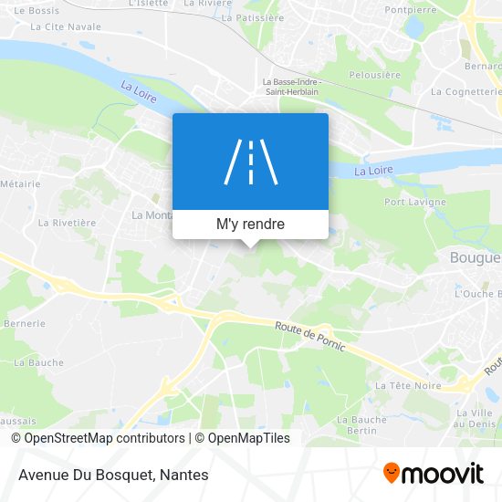 Avenue Du Bosquet plan