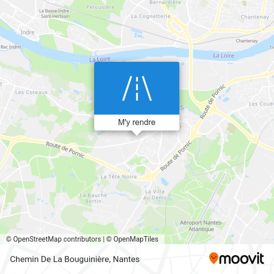 Chemin De La Bouguinière plan