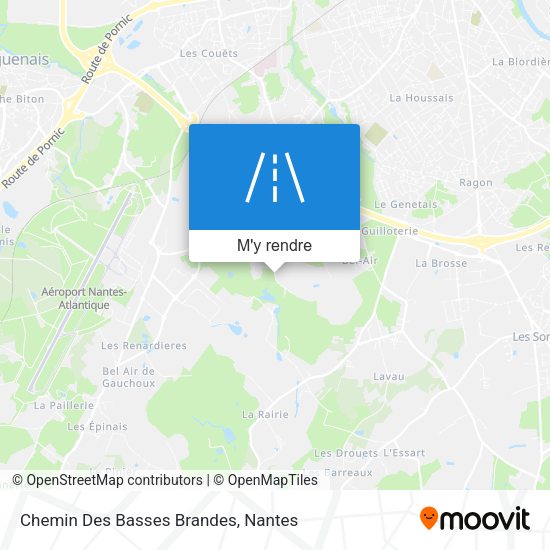 Chemin Des Basses Brandes plan