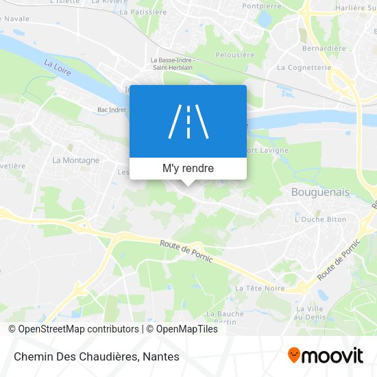 Chemin Des Chaudières plan