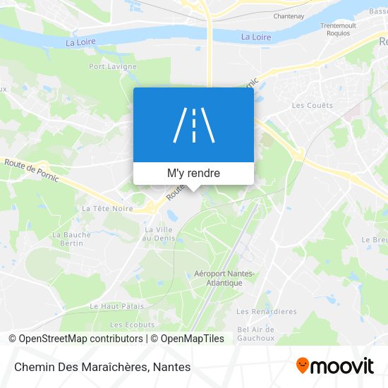 Chemin Des Maraîchères plan