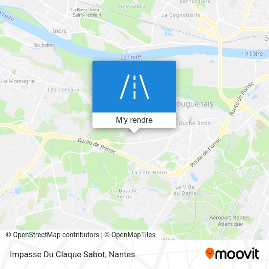 Impasse Du Claque Sabot plan