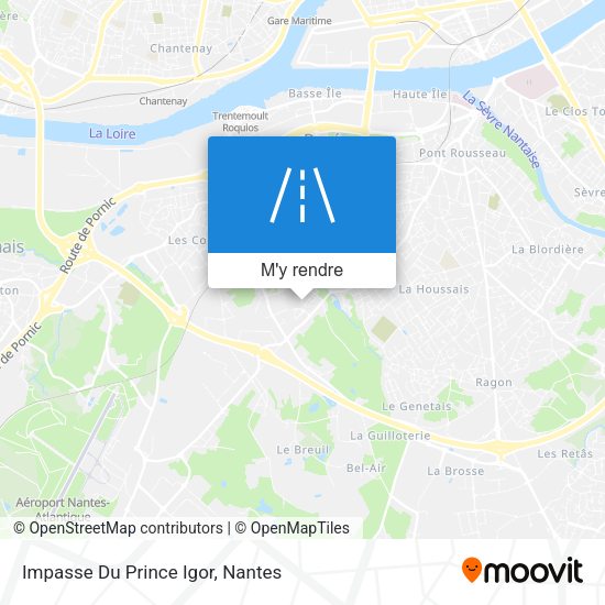 Impasse Du Prince Igor plan
