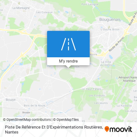 Piste De Référence Et D'Expérimentations Routières plan