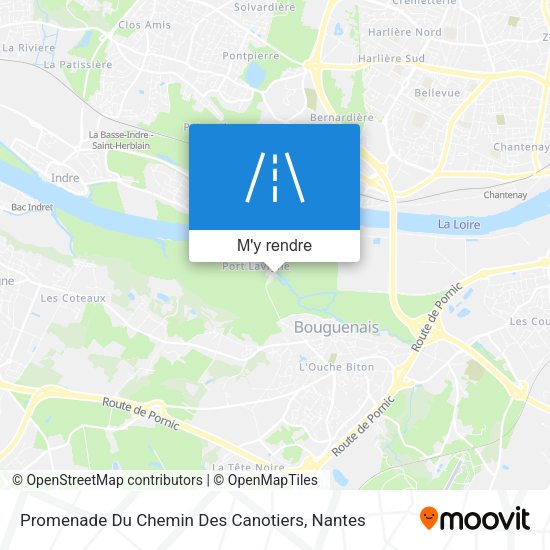 Promenade Du Chemin Des Canotiers plan