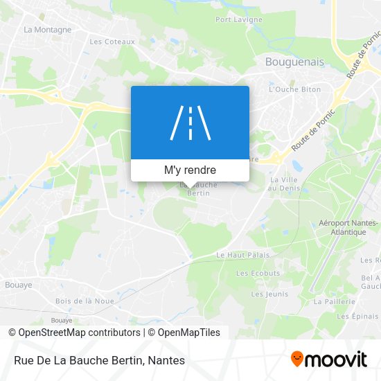 Rue De La Bauche Bertin plan