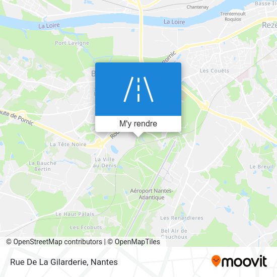 Rue De La Gilarderie plan