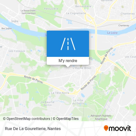 Rue De La Gouretterie plan