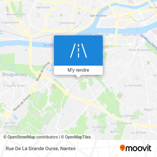 Rue De La Grande Ourse plan