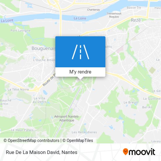 Rue De La Maison David plan