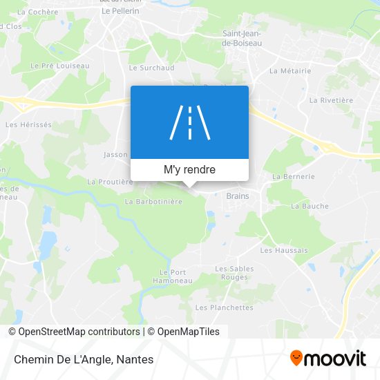 Chemin De L'Angle plan