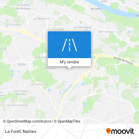 La Forêt plan
