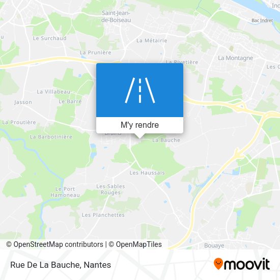 Rue De La Bauche plan