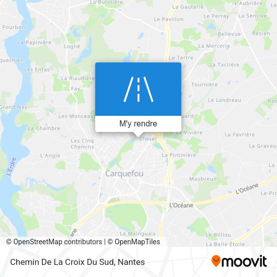 Chemin De La Croix Du Sud plan