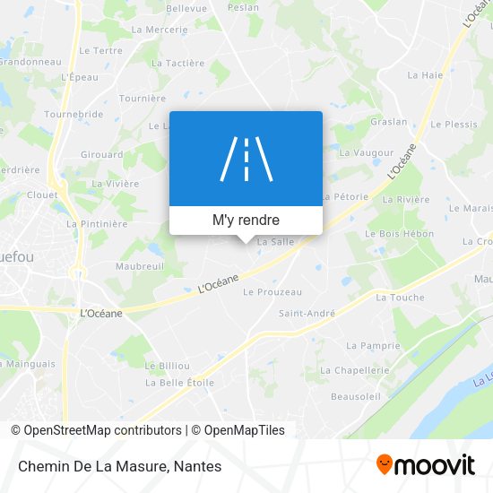 Chemin De La Masure plan